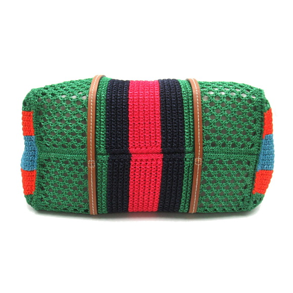 Gucci Interlocking Viscose Tote Bag Green - Picture 5 of 10